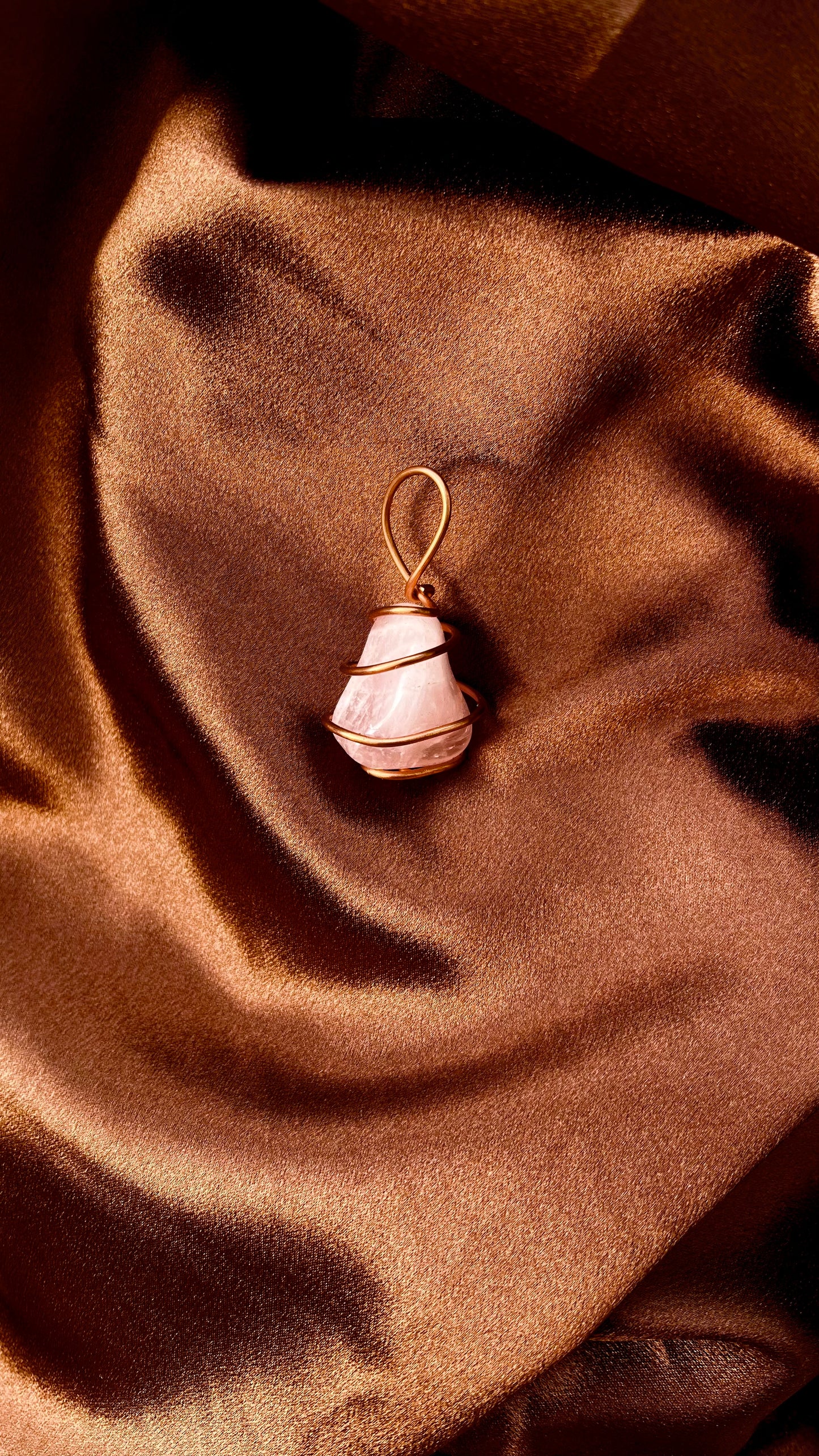 Rose Quartz Pendant 1