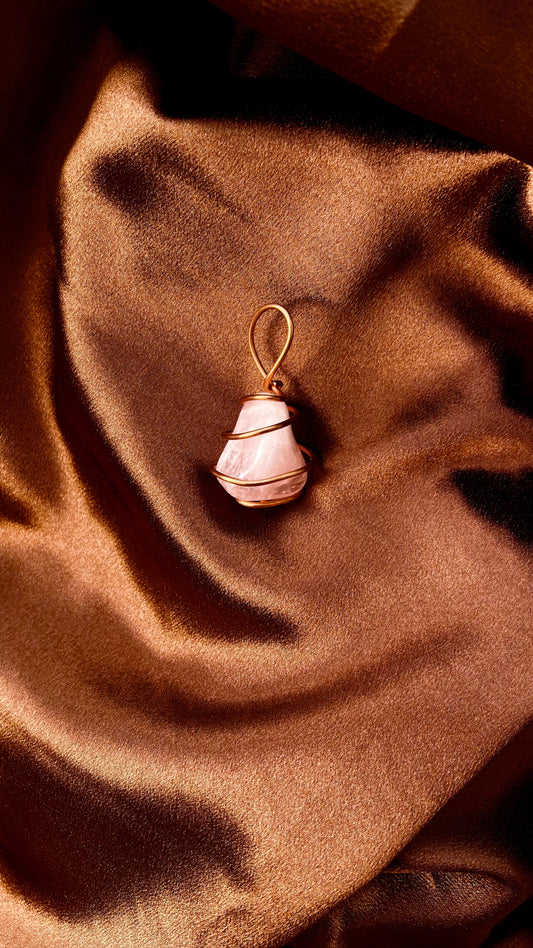 Rose Quartz Pendant 1